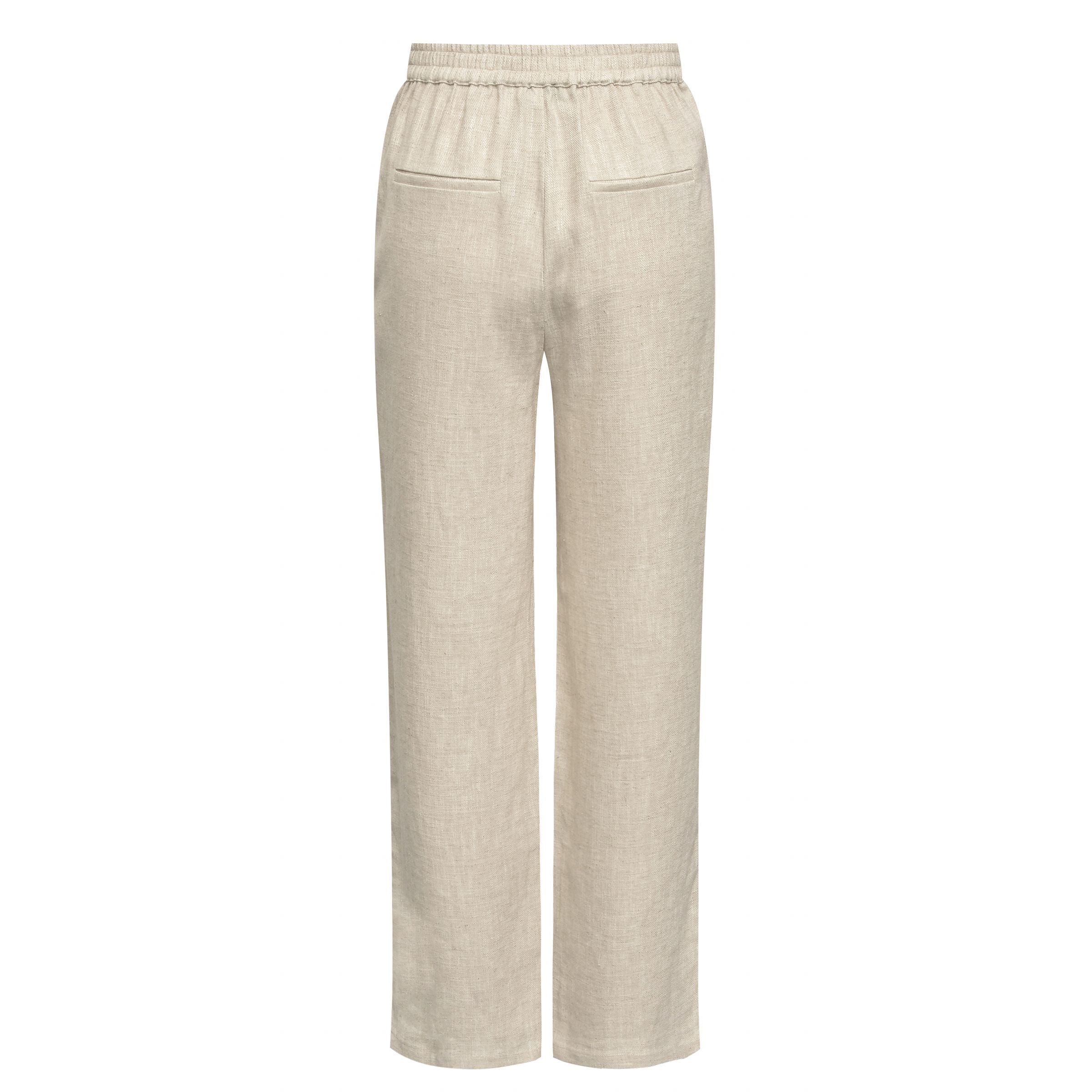 A-view - Annali linen pants, light sand by A-view | stylebykul