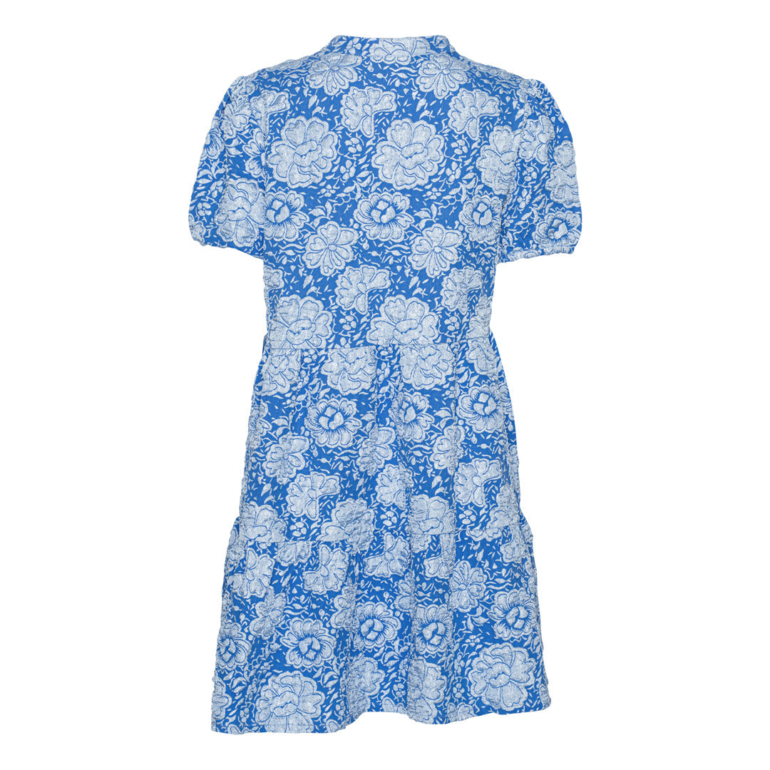 A-view - Ida short sleeve dress, blue by A-view | stylebykul