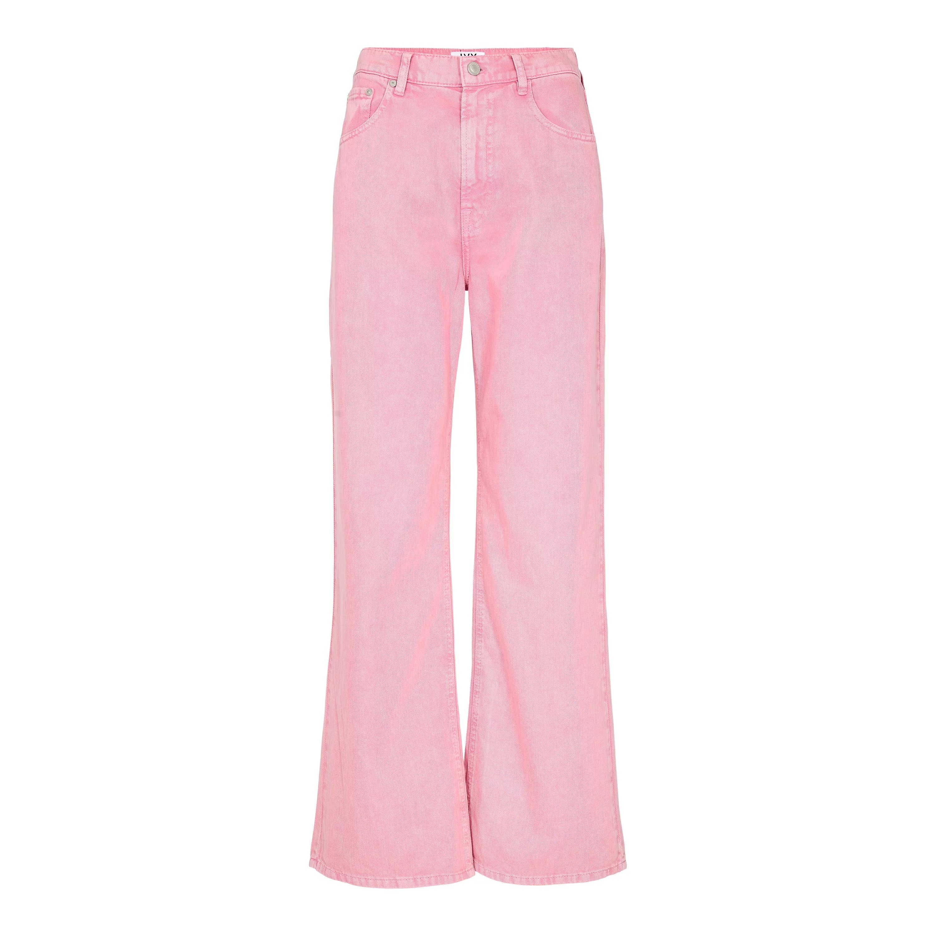 Brooke jeans i en vårlig stenvasket rosafarge. Ivy Copenhagen.
