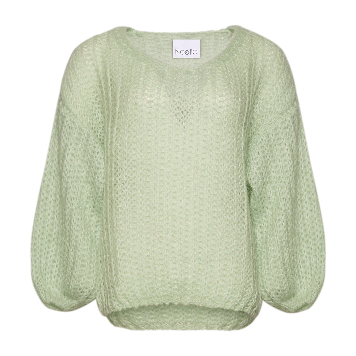 Noella - Joseph blouse solid, pistacio green by Noella | stylebykul