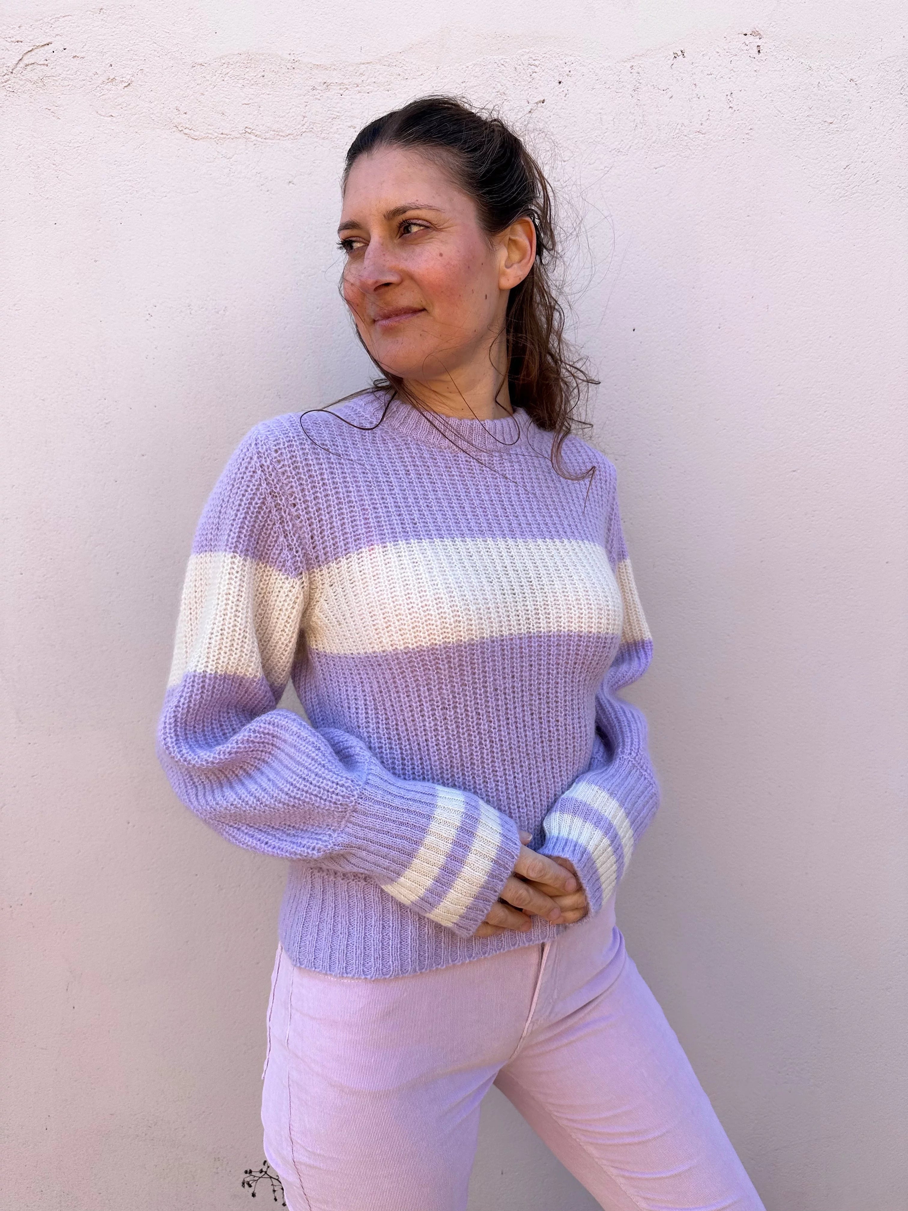 Paragon - Mimi knit, light lavender by Paragon | stylebykul